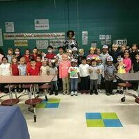 The kids had a great time during storytime with Ms. Tiffany at Mt. Zion Elementary school on Johns Island!