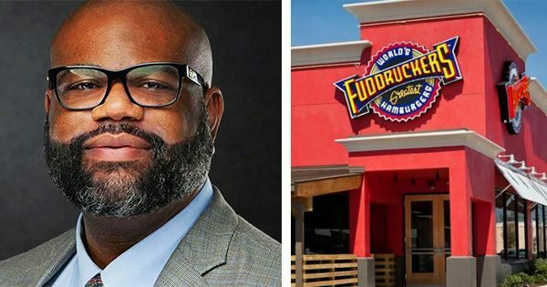 Nicholas Perkins makes history as the new owner of the international Fuddruckers restaurant brand. Formerly one of the company's largest franchisees, he now has full ownership of all 92 of the company's restaurants.