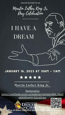 MLK Day Celebration 2023 Virtual Event