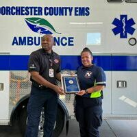 Congratulations to Angelina Johnson for being recognized as the Dorchester County EMS Employee of the Year by the Knights of Columbus!! Ms. Johnson was chosen because she led a large project with the SC Department of Health and Environmental Control - EMS for Children's Program. This project supported the advanced care and safe transport of our pediatric population. Because of her efforts, DCEMS was the FIRST service in the Low Country and one of only four in the state to be awarded the designation of PEDS Ready EMS Service! 
Thank you, Angelina, for your sacrifices and your dedication in making our community and our children safer!