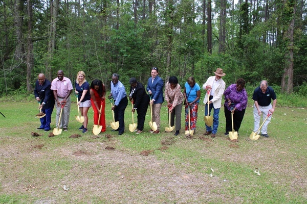 Charleston County Park and Recreation Commission (CCPRC) broke ground for Wiltown Community Center Park